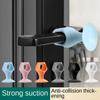 Silicone Door Handle Crash Pad Suction Cup Doorstop New Suction Cup Door Stopper Door