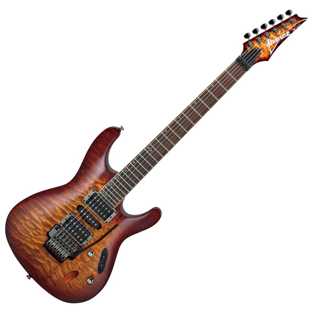 IBANEZ "Dragon Eye Burst" Electric Guitar S670QM-DEB