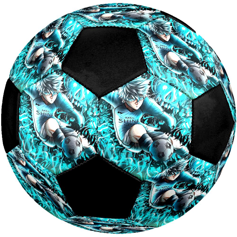 BlueLock Theme Size 5 Soccer Ball, Suitable for Both Indoor and Outdoor Matches, a Gift Suitable for Everyone.