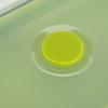 Clip-On Lid Collapsible Lunch Box 800ml Silicone Lunchbox Portable Storage Bowl  For Outdoor Travel
