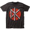 26 Dead Kennedys Потертая футболка с логотипом Мужская Лицензированная футболка Рок-н-ролльной группы Черная Унисекс футболка