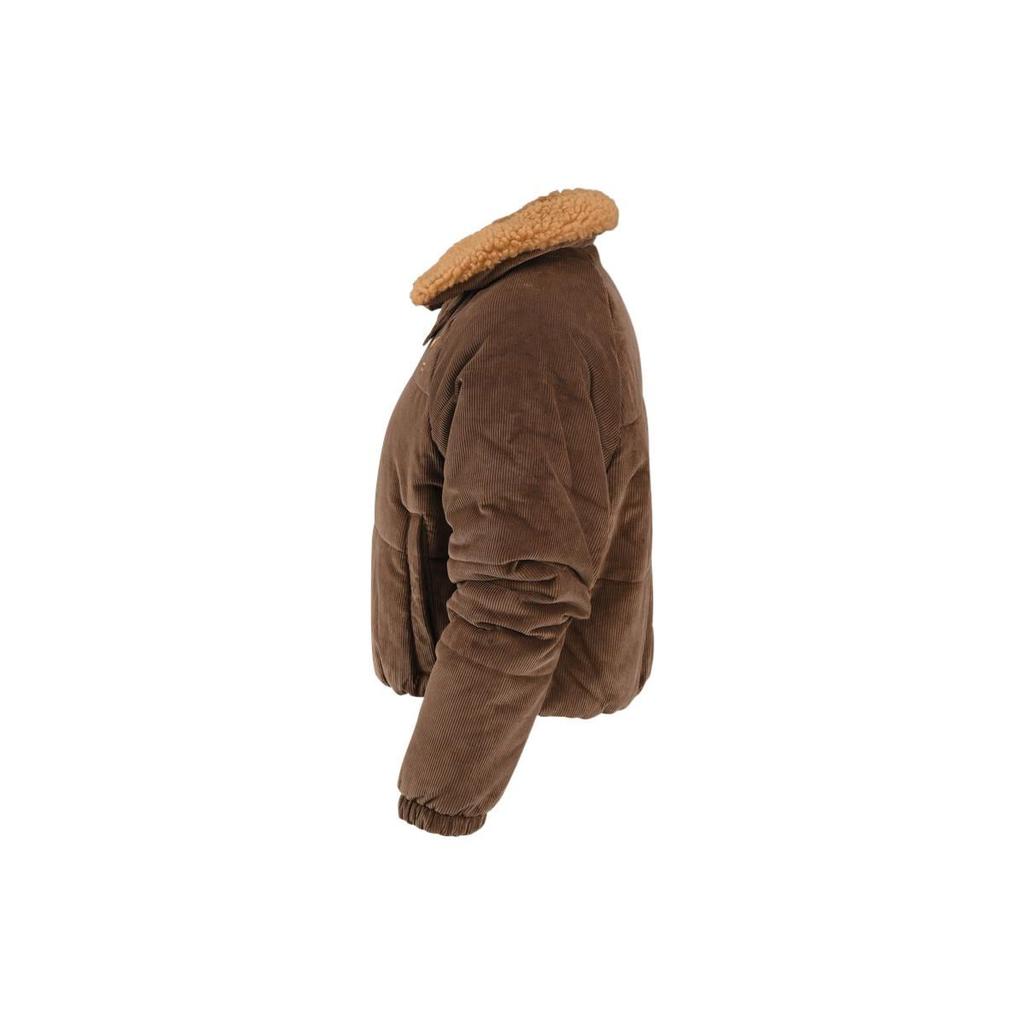 Nike Куртка с воротником на молнии с логотипом и принтом Женские куртки Коричневые DQ6931-259