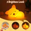 Fox Night Light Rechargeable Squishy Dimmable Nightlight, LED Novelty Animal Toy Cute Stuff, Baby Tollders Room Décor