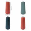 Flower Art Plastic Vase Vertical Nordic Vase Ornaments Simple Hydroponic Vase  Water-grown Flowers