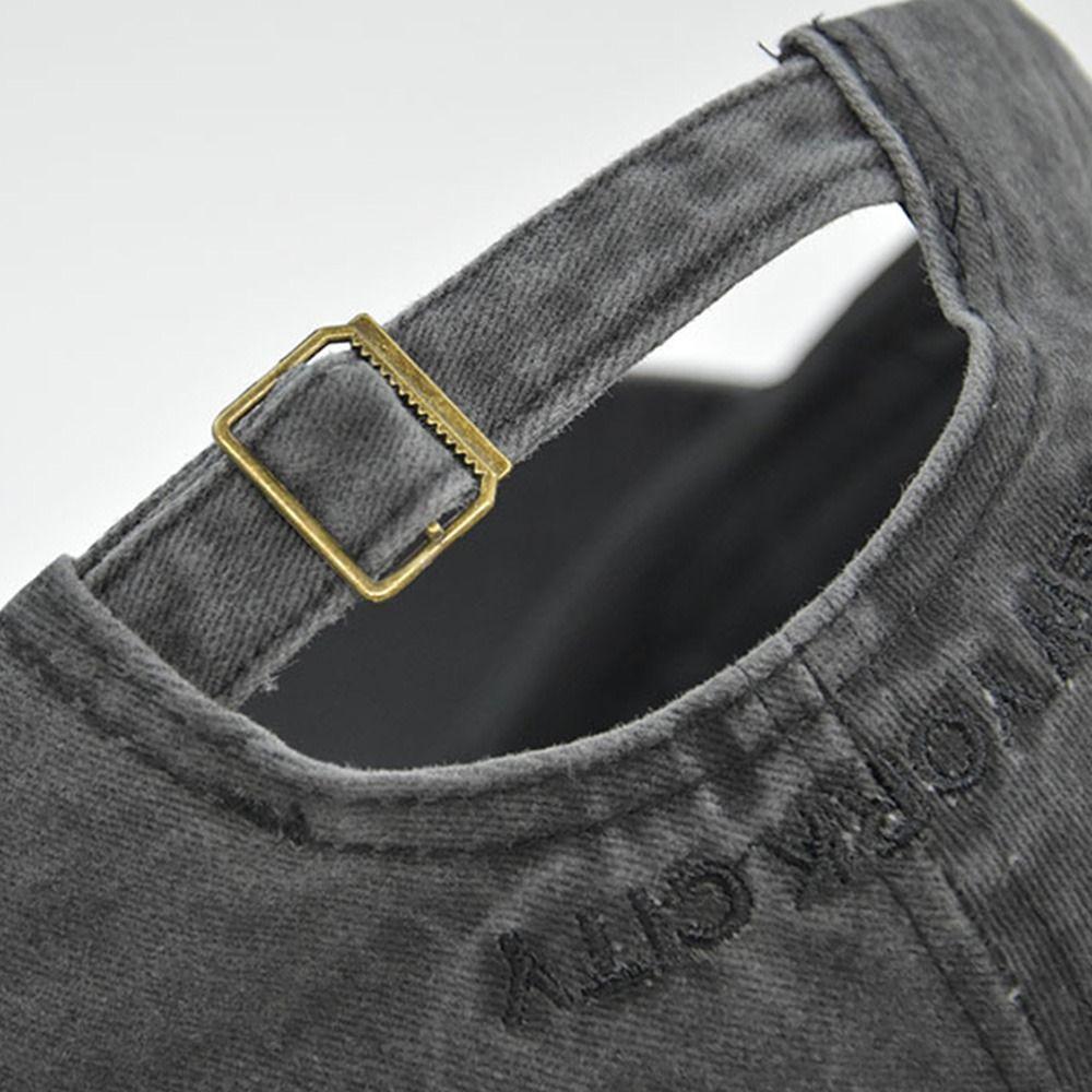 Adjustable Distressed Faded Cap New York Embroidery Baseball Caps Sunscreen Hats Baseball Hats