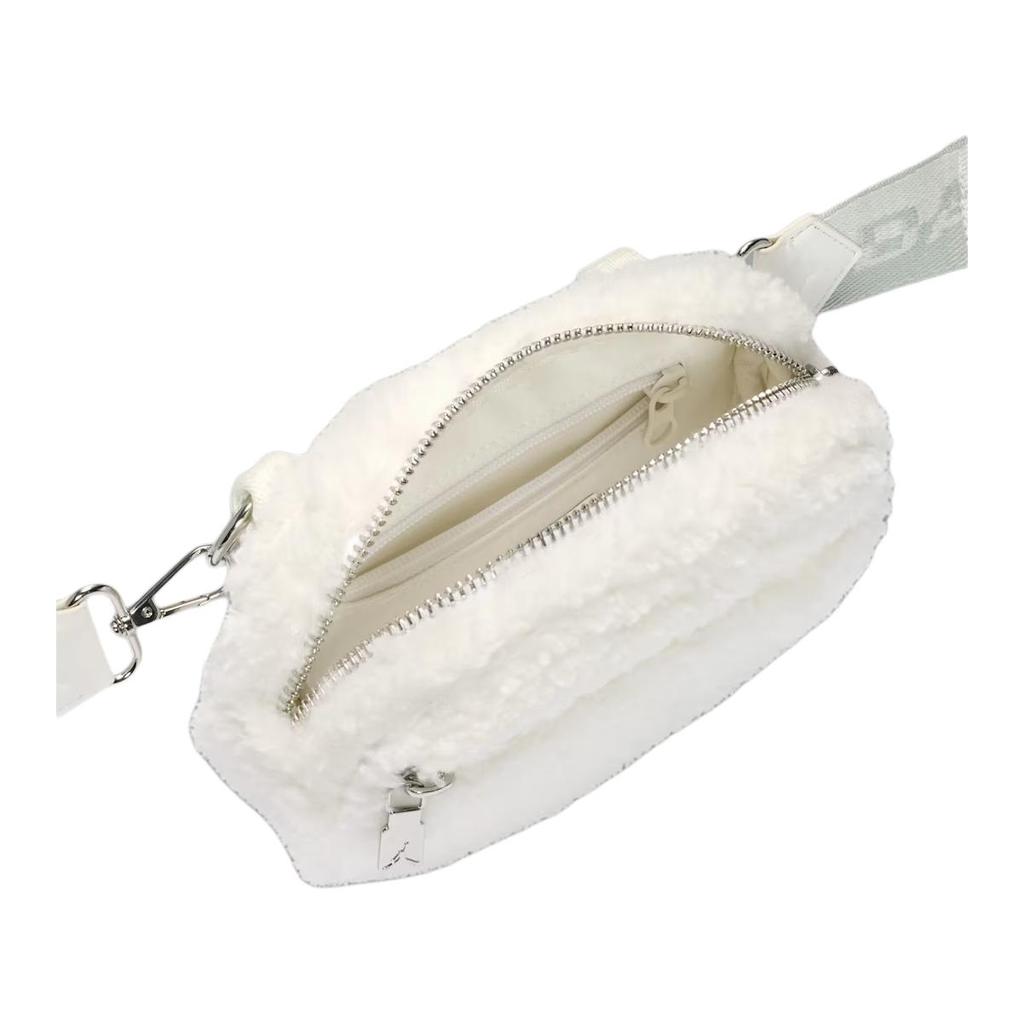 Jordan Золотой металлический логотип Jumpman Съемный чехол для наушников Сумка для камеры Полиэстер Сумка через плечо Обычные женские сумки Белый Светло-зеленый WA9166-782