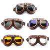 Vintage Motor Protective Gear Glasses Pilot Goggles For Motorcycle Cruiser Cafe Scooter Motorcycle Glasses2