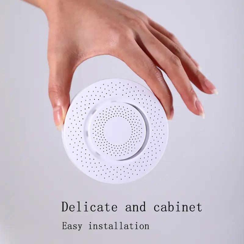 Tuya Zigbee/WiFi Датчик качества воздуха Умная воздушная коробка Измеритель CO2 Формальдегид VOC Датчик температуры и влажности Через Alexa Google