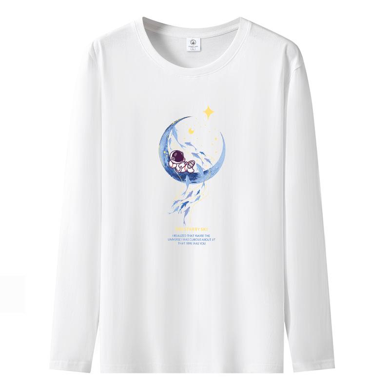 Men's Fashion Casual Long Sleeve O-Neck T-shirts and Tops