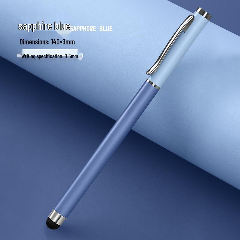 Signature Metal Rollerball Pen with Touchscreen Stylus, Customizable Logo, Business Pen Available