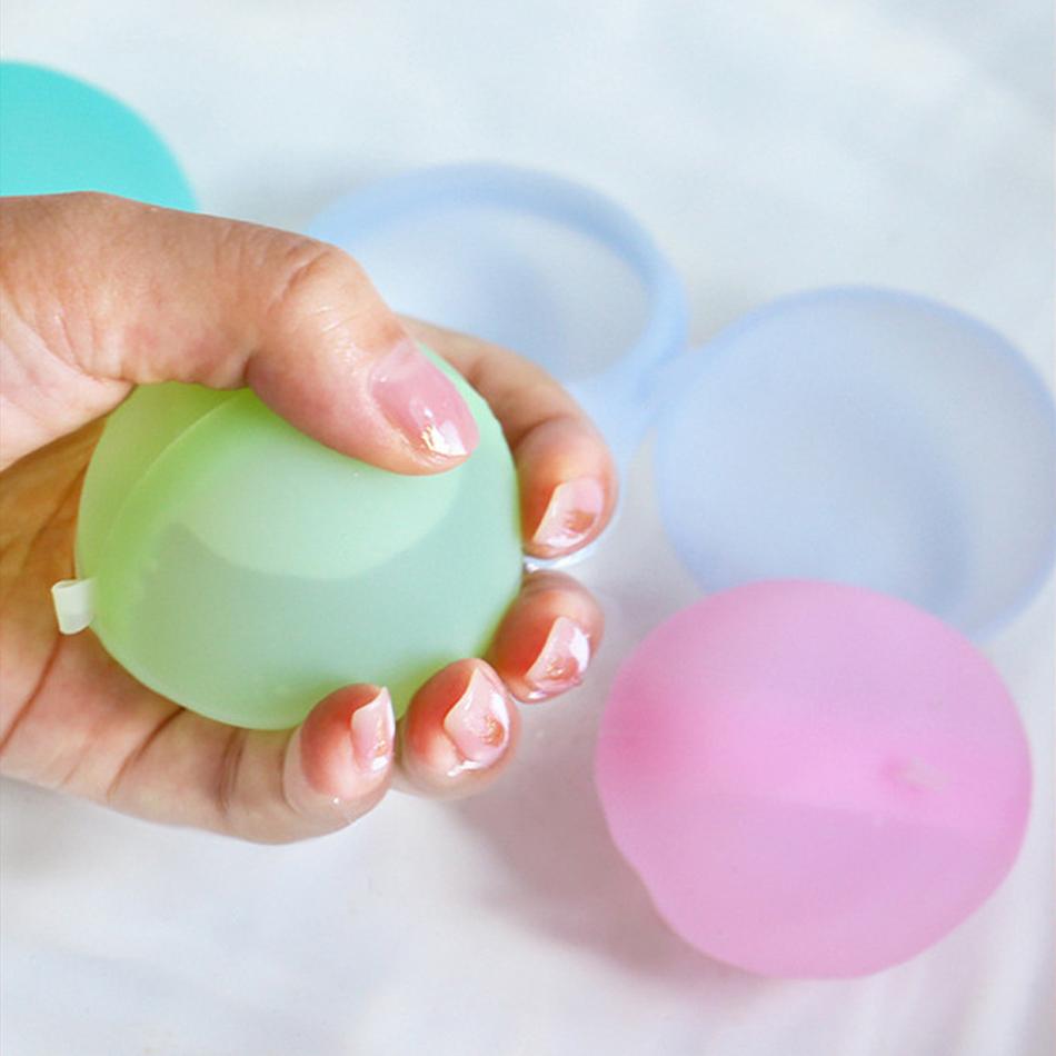 Многоразовые Водные Шары Игрушки Быстрое Наполнение Самозапечатывающиеся Водные Бомбы для Летних Игр Детские Взрослые Игрушка для Активного Отдыха Подарки