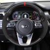 Индивидуальная чехол-оплетка на руль автомобиля 100% подходит для Kia K5 Optima 2018 2019 Sportage 3 2019 Forte Ceed Cee'd 2017 2018 2019