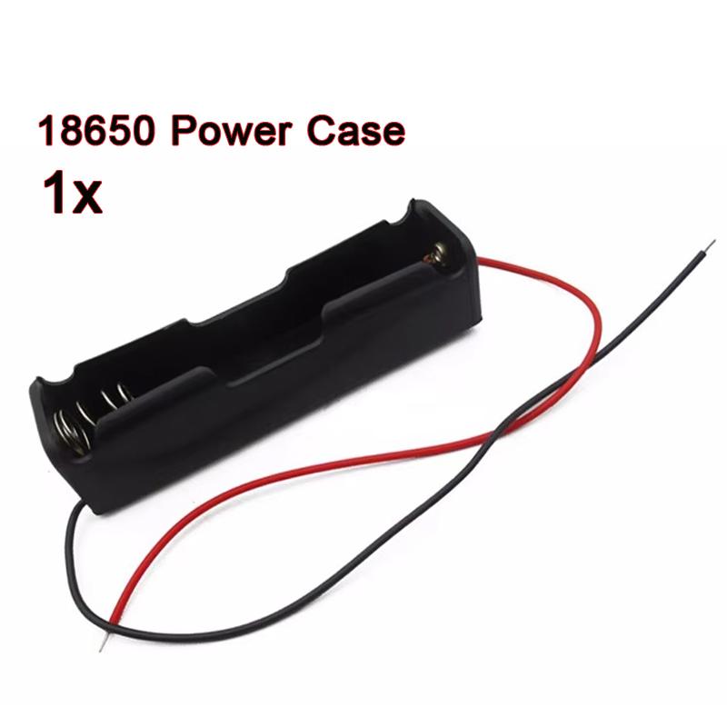 1 шт. Корпус Power Bank 18650 Пластиковый держатель для аккумуляторов 18650 Контейнер для хранения 1 слот для перезаряжаемых аккумуляторов 18650