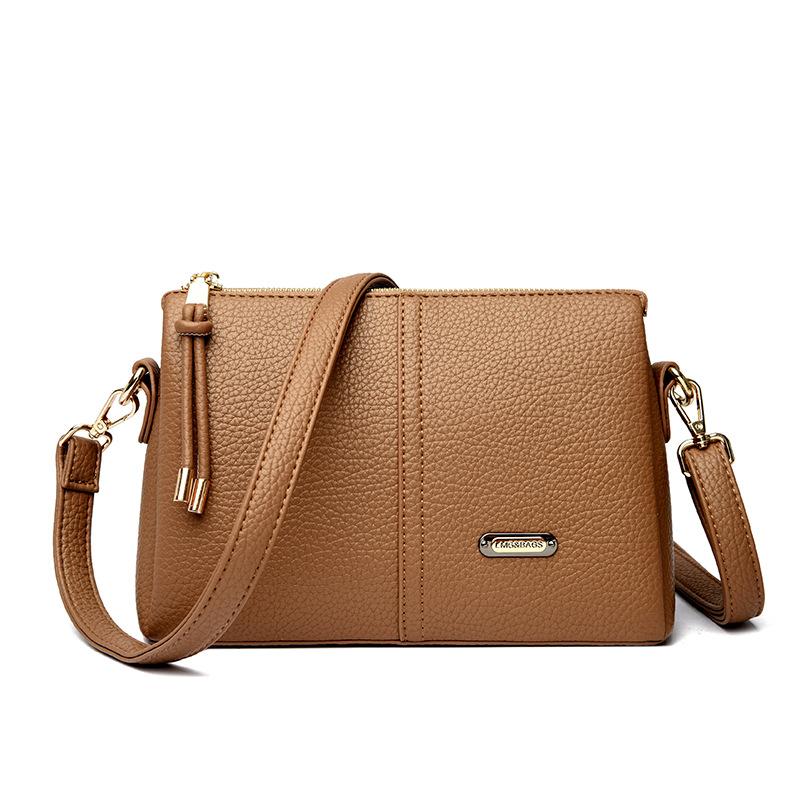 Модная и универсальная сумка под мышкой, высококлассная сумка на одно плечо для поездок на работу, маленькая квадратная сумка через плечо