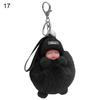 Lady Lovely Girl Bag Pendant Plush Doll Car Key Chain Pendant Mini Sleeping Toy Doll