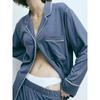Couples Spring/Summer Merino Wool Tencel Cool Pajama Set Merino Casual Two Piece Home Wear Set