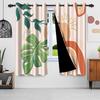 2 шт./компл. Бохо цветочные светонепроницаемые шторы для спальни, винтажные богемные тропические цветы, интерьерные шторы с люверсами, оконные драпировки