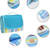 Picnic Beach Blanket 195x200 Red Checkered Pattern For Picnic Camping Mat