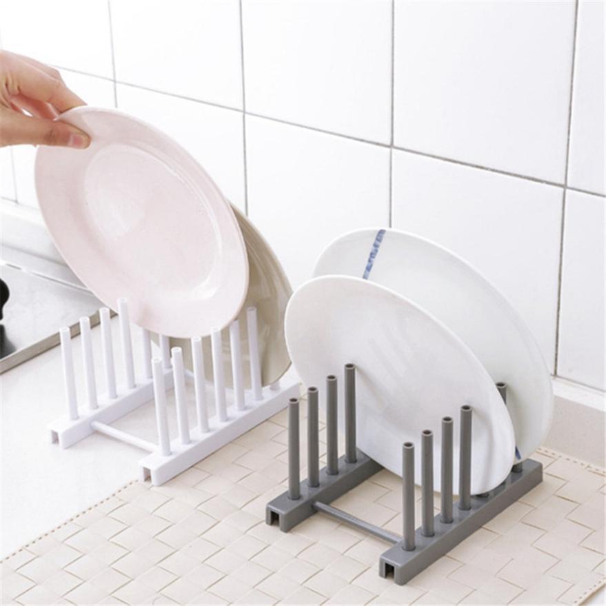 Kitchen Dish Rack Stand Holder Bowl Drainer Plate Organizer Tableware Drying Rack