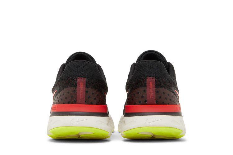 Nike React Infinity Run Flyknit 3 'Black Siren Red'