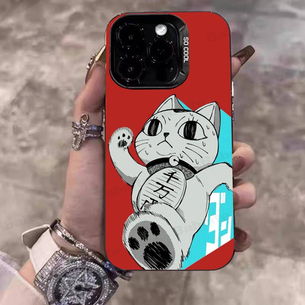 Аниме приключения Dandadan Чехлы для телефона Для IPhone 17 16 15 14 13 12 11 Plus Pro Max Pro Цветной Матовый Чехол