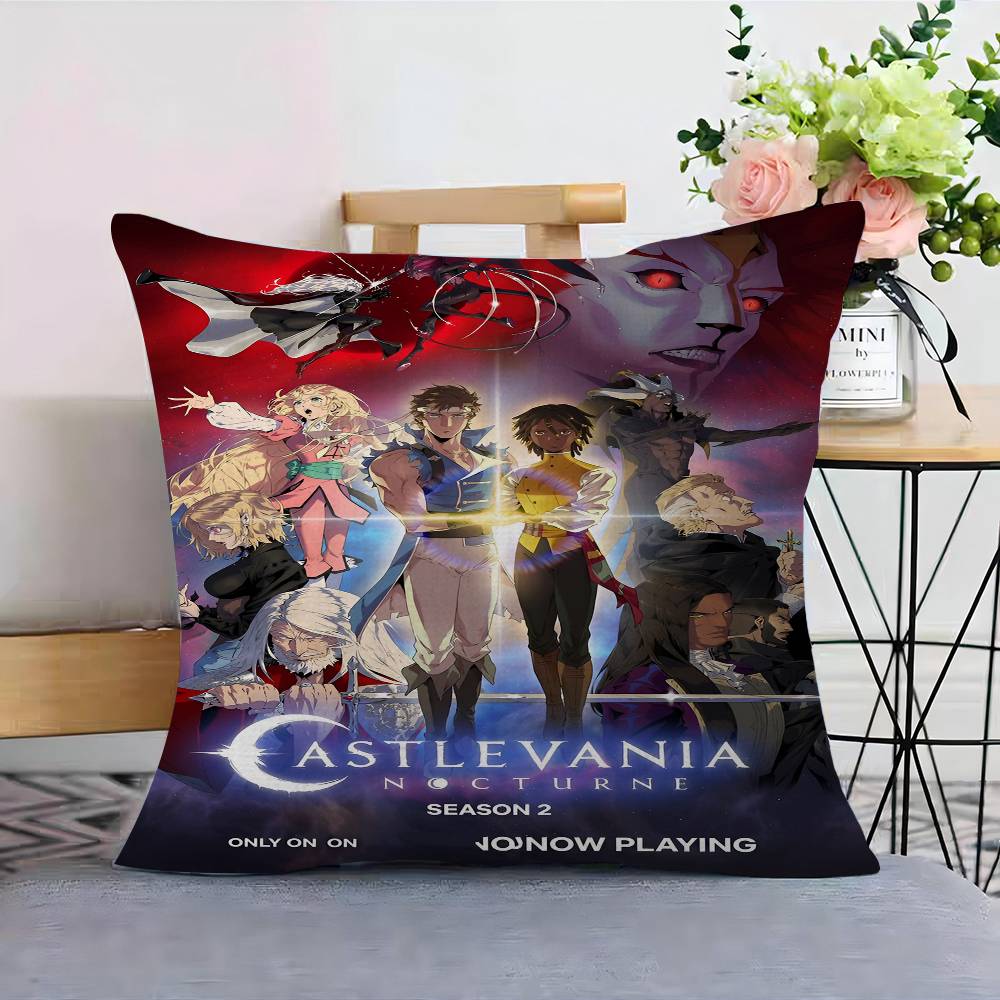 Аниме Игра C-Castlevania Кленовый Дизайн Наволочка Счастливый Осенний Урожай Декор Праздничный Декор Наволочка