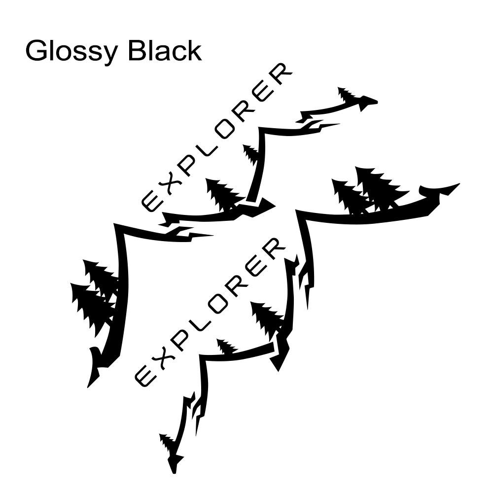 Наклейки на боковые двери автомобиля для Ford Transit Courier Camper Van графика горный стиль виниловые декоративные наклейки авто тюнинг