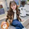 Girls' Autumn Cardigan: New Korean Style Knitted Sweater for Spring and Fall [KF Collection]