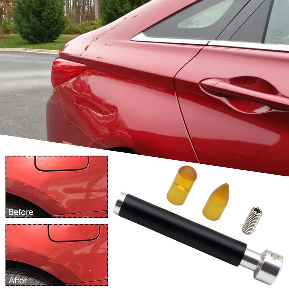 Part Replacement Head Car Dent Repair Tools Accessories Aluminum Black Hail Removal Paintless Pen Ding Practical