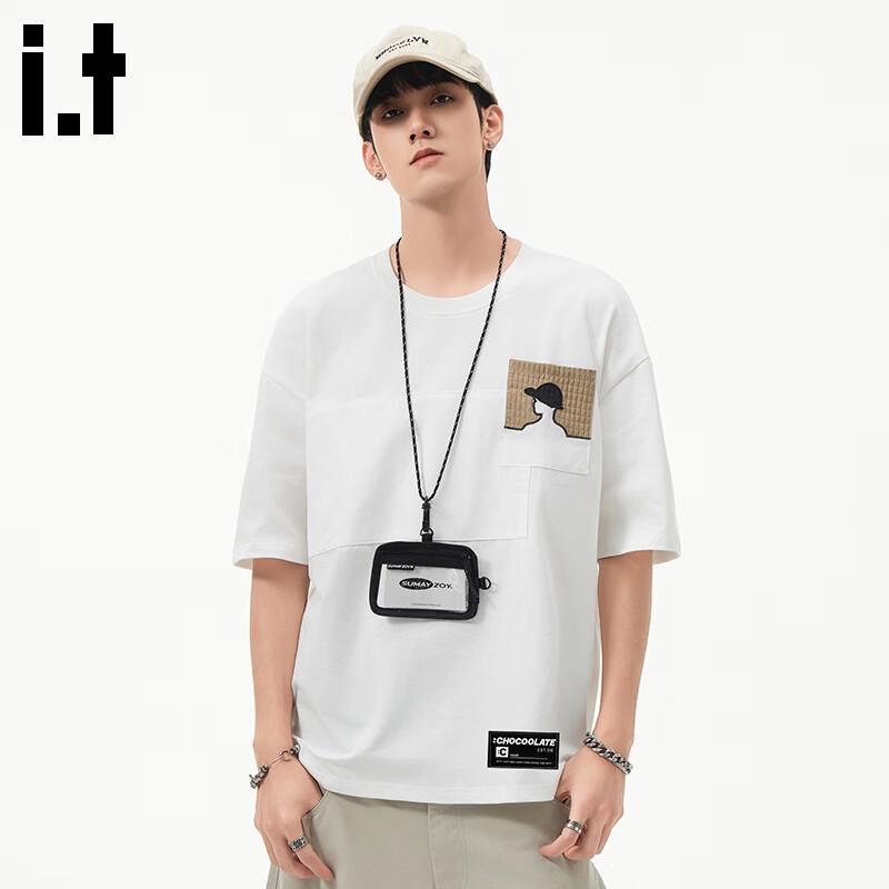 CHOCOOLATEit Men's Casual Japanese Style Cotton T-Shirt