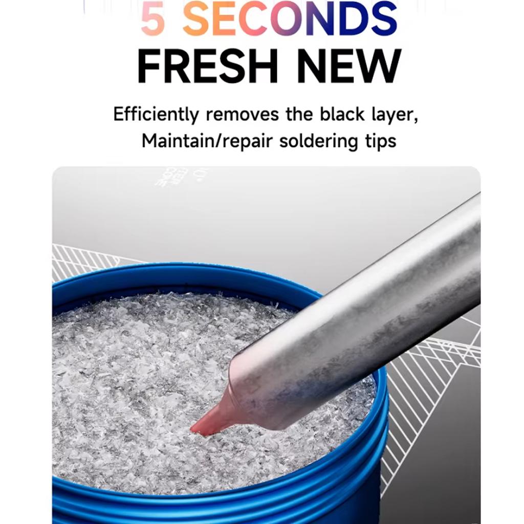 Пасты для пайки Остатки сварки Удаление черного слоя Быстрая очистка Инструмент для очистки и обслуживания паяльника