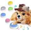 Recordable Dog Answering Button Yellow/Blue Cat Talking Button Training Communication