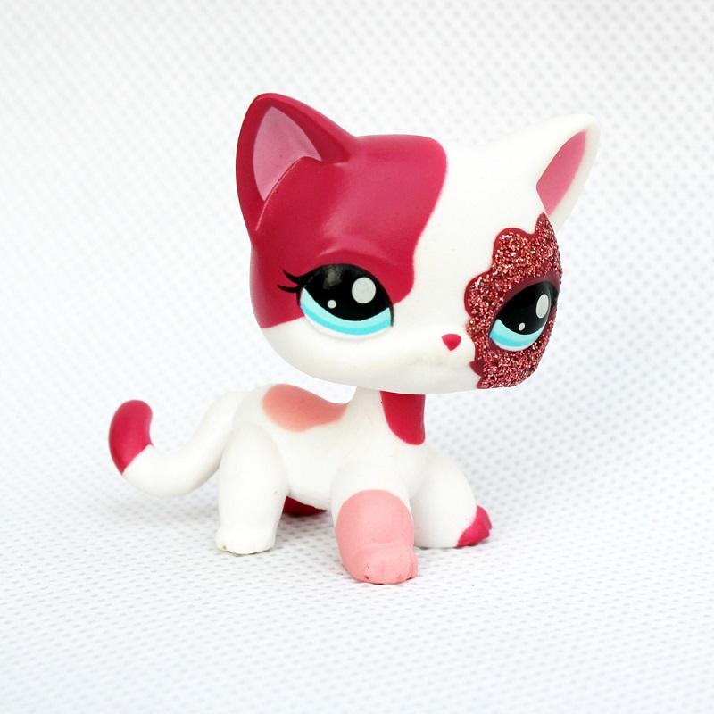 LPS CAT Rare Littlest Pet Shop Toys Stands Short Hair Kitten Dog Dachshund Collie Spaniel Great Dane Original Bobble Head Toys