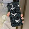 Чехол-бампер Art Crane Waves для iPhone 17 Pro Max 15 14 13 12 11 16 Pro Max Plus 12 13 Mini 16e 17 Air