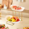 Countertop Multi-Layer Fruit Basket with Metal Support for Candy and Nuts
