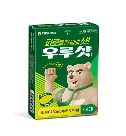 Daewoong Pharmaceutical Урушат 2 таблетки (стоит 1 день)