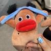 PP хлопок большие глаза ткань кукла брелок пушистая уродливая кукла кулон рюкзак Декор