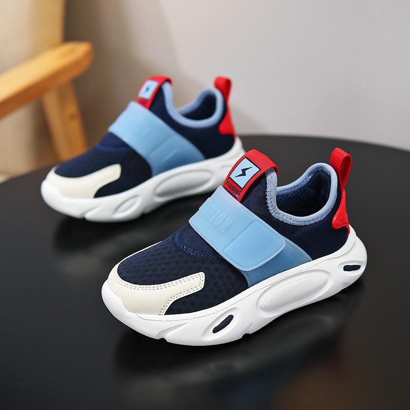 Youth style shoes Boys Breathable Mesh Running Shoes Lightweight Sport Sneakers Kids Outdoor Indoor Use