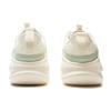 Li Ning Light Lanying Амортизирующие износостойкие дышащие легкие с отскоком низкие беговые кроссовки женские кремовый ARSV076-5