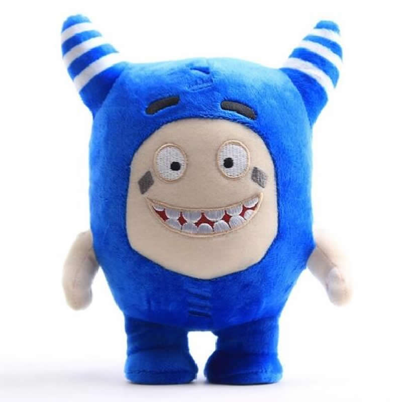 8pcs/Lot 18cm Oddbods Cartoon Plush Toys Stuffed Toy Collection Christmas Birthday Gift Home Decoration