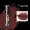 Girlcult Love Whisper Матовая тинтованная помада для губ Бархатистый мягкий матовый тинт для губ Легкий, не сушащий, стойкий, с эффектом мягкого фокуса для смелого повседневного макияжа Подарок