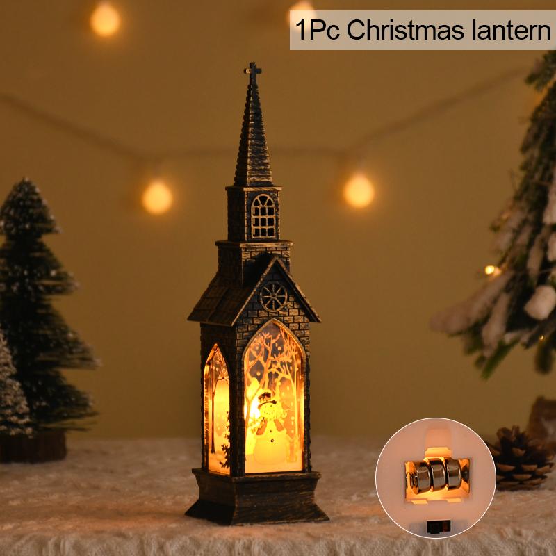 Рождественский светодиодный ночник Санта-Клаус Снеговик Фея Светильник Фонарь Настольное Украшение Рождественское Украшение Дома Xmas Neol