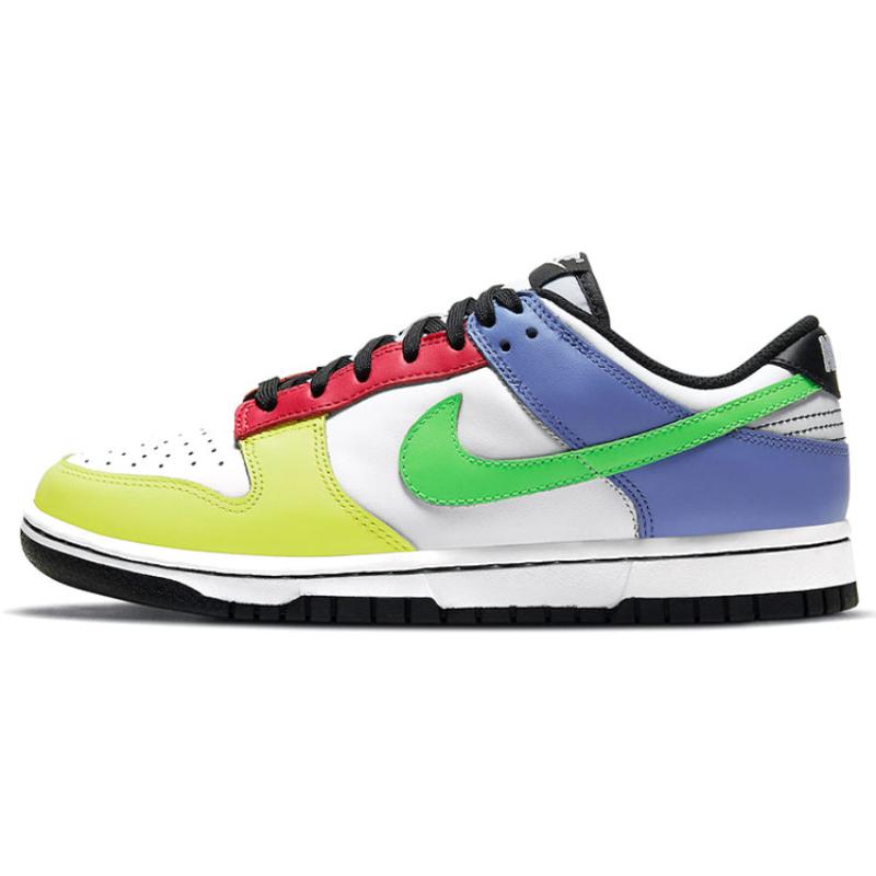 Nike Женские кеды для скейтбординга Dunk Low Green Strike DD1503-106