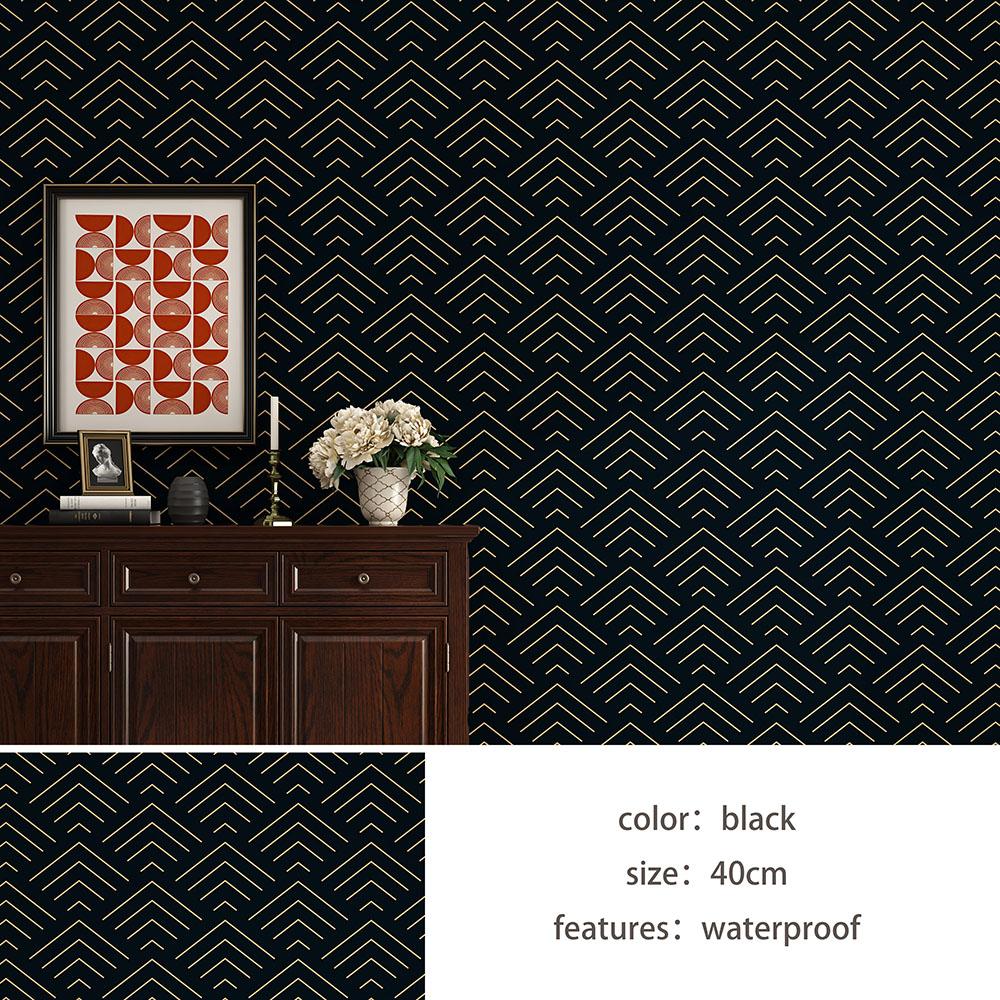 40см современная наклейка на стену в европейском стиле водонепроницаемая и влагостойкая утолщенные обои для фона украшение комнаты спальня