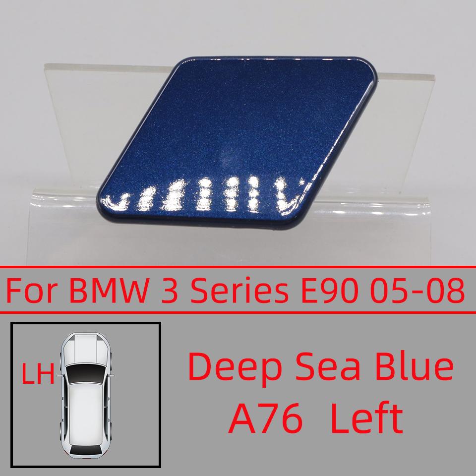 Накладка на форсунку омывателя фар Для BMW 320 325 328 330 E90 E91 2005-2008 Окрашенная крышка-колпачок для распылителя Автоаксессуары