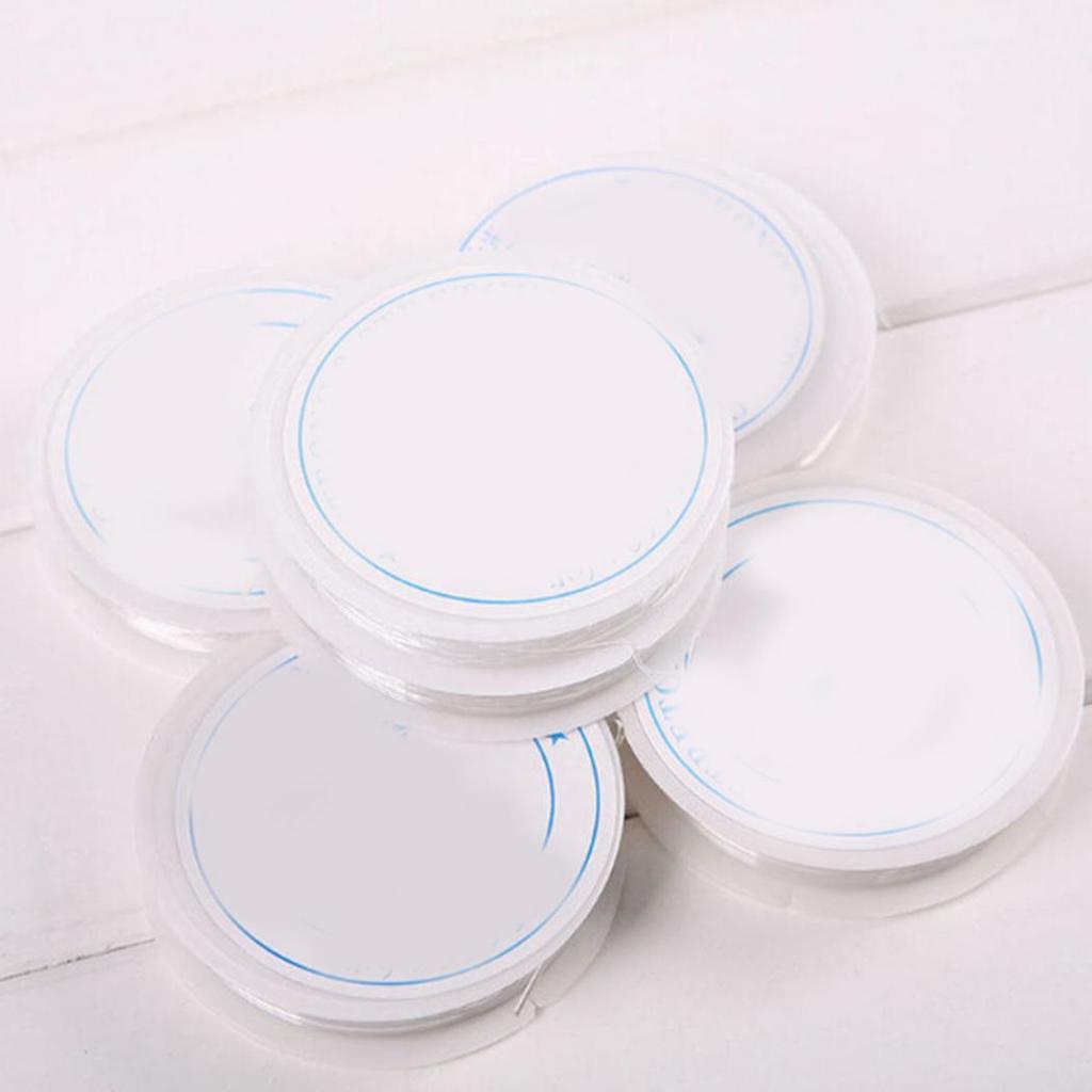 1 рулон прочной нити из бисера, эластичная шпулька, эластичная лента, ювелирные изделия «сделай сам», браслет, ожерелье, аксессуары для рукоделия ручной работы