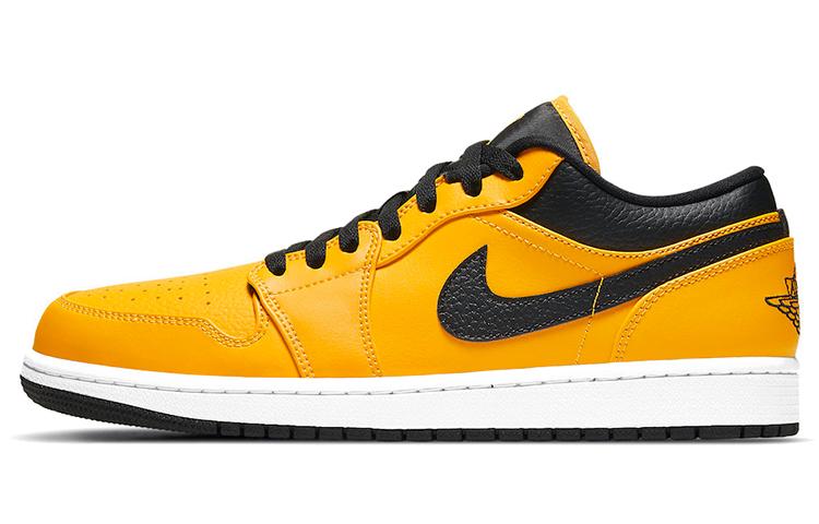 Air Jordan 1 Low 'University Gold Black' 553558-700