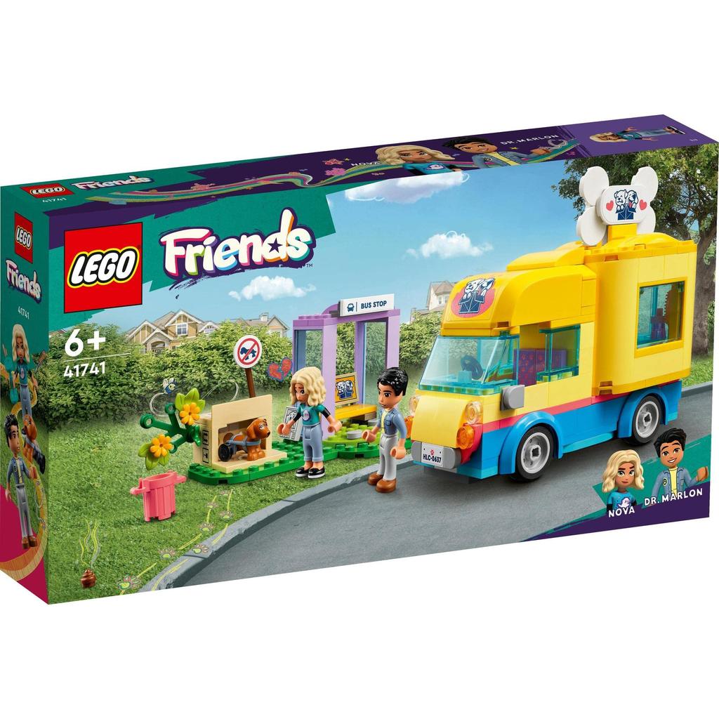 LEGO Friends Dog Rescue Truck 41741 Toy Block Present Rescue Animal Animal Vehicle Vehicle Girls 6 Years Old and Up