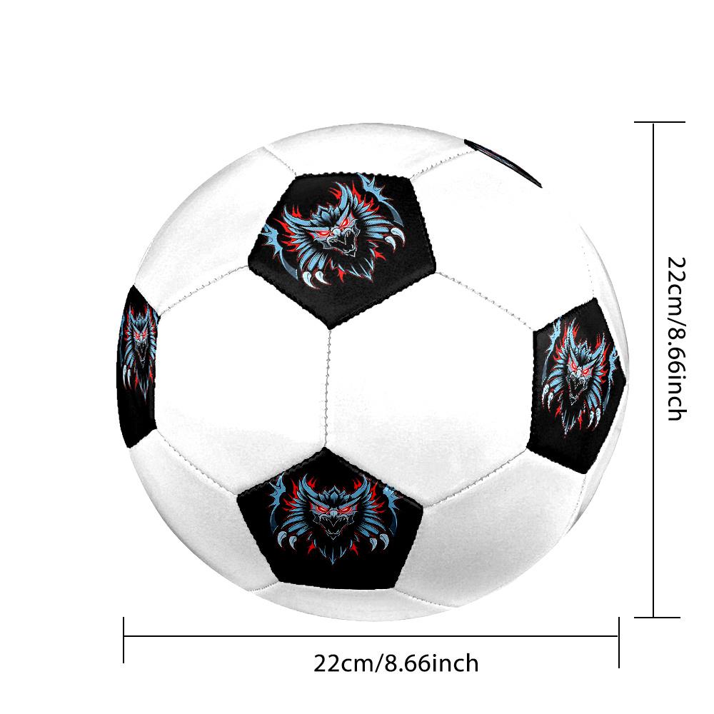 1PC Dragon Tattoo Soccer Ball Size 5 Football Machine Sewn Indoor/Outdoor Universal Football S70