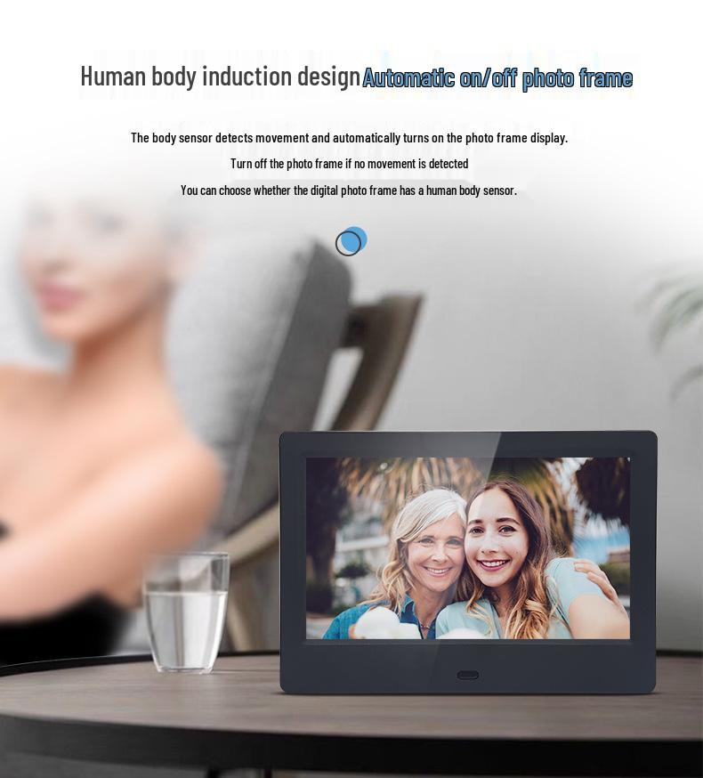 7-дюймовая HD цифровая фоторамка-дисплей для стойки регистрации отеля